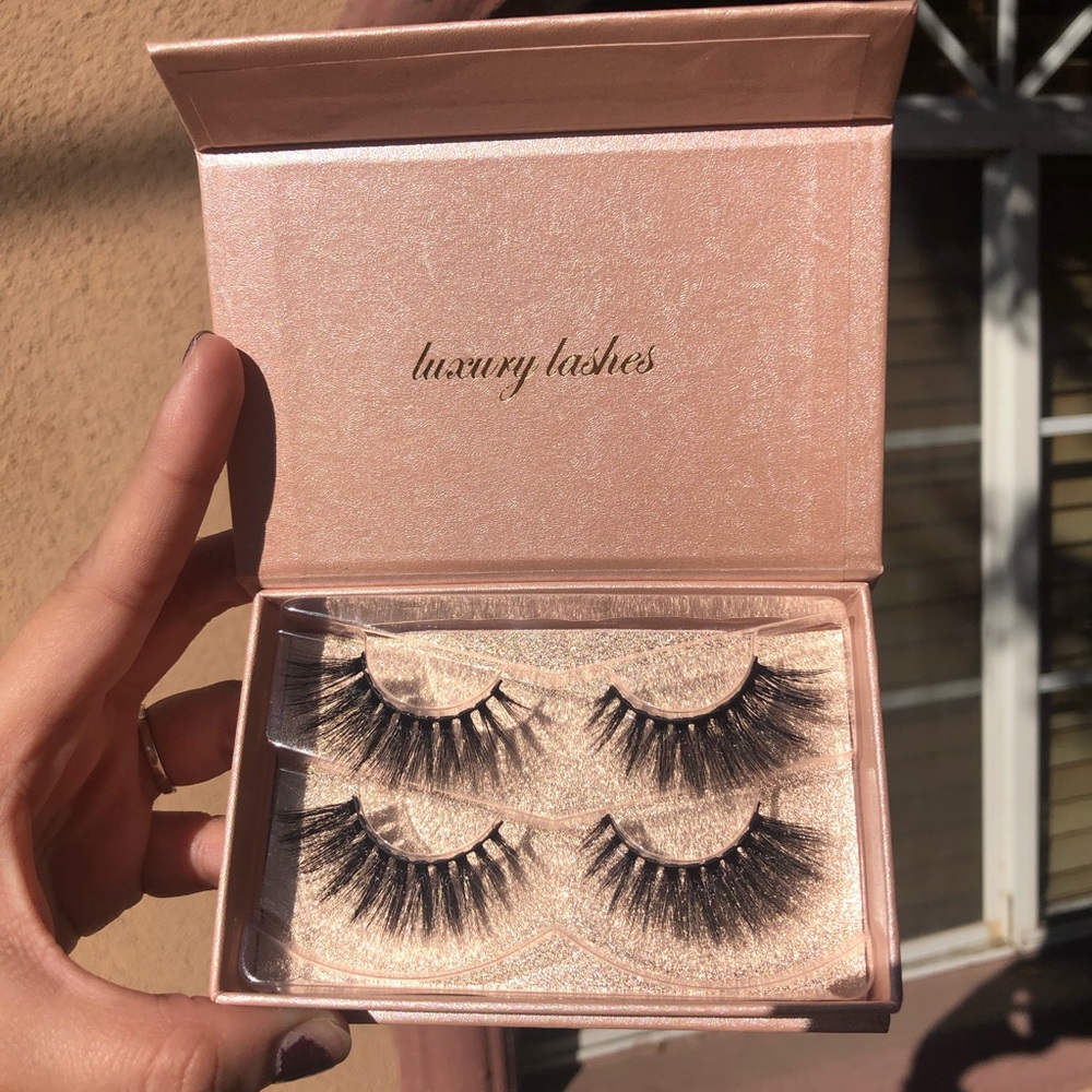 2 pairs Faux Mink False Eyelashes